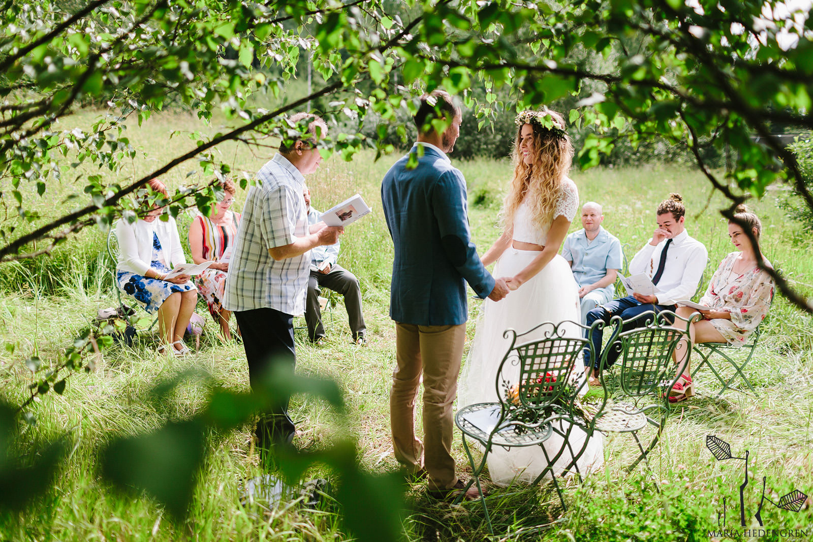 birch tree wedding