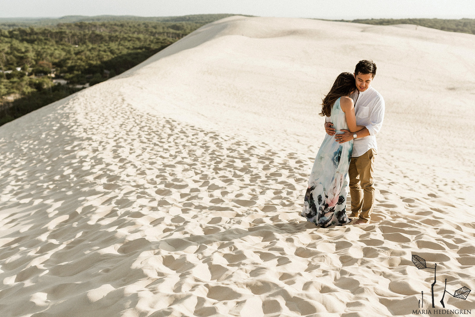 desert dune wedding