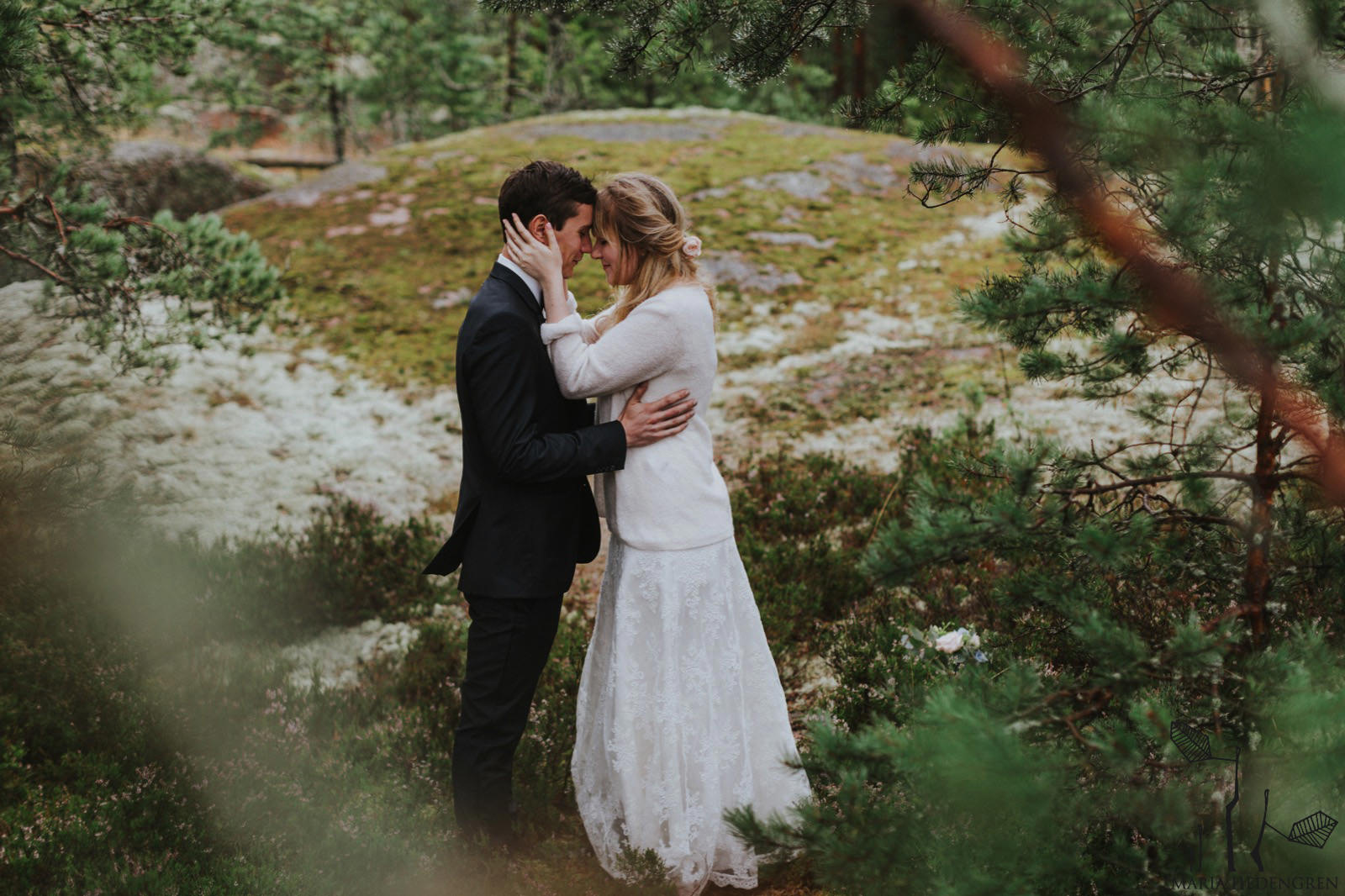 Finnish forest wedding