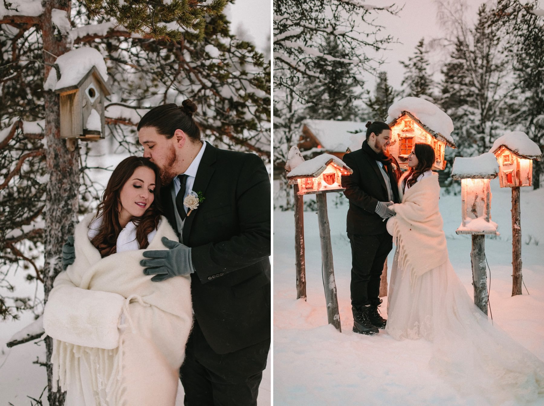arctic wedding Lapland 