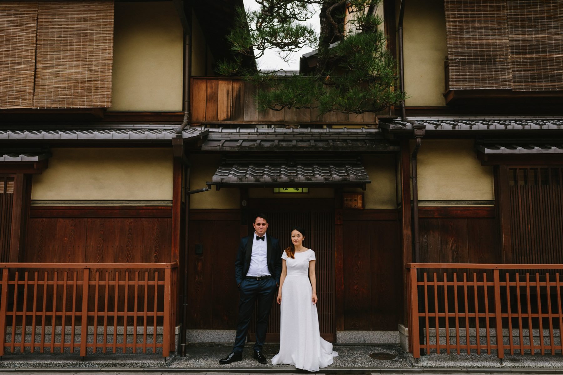 Gion Kyoto wedding photos