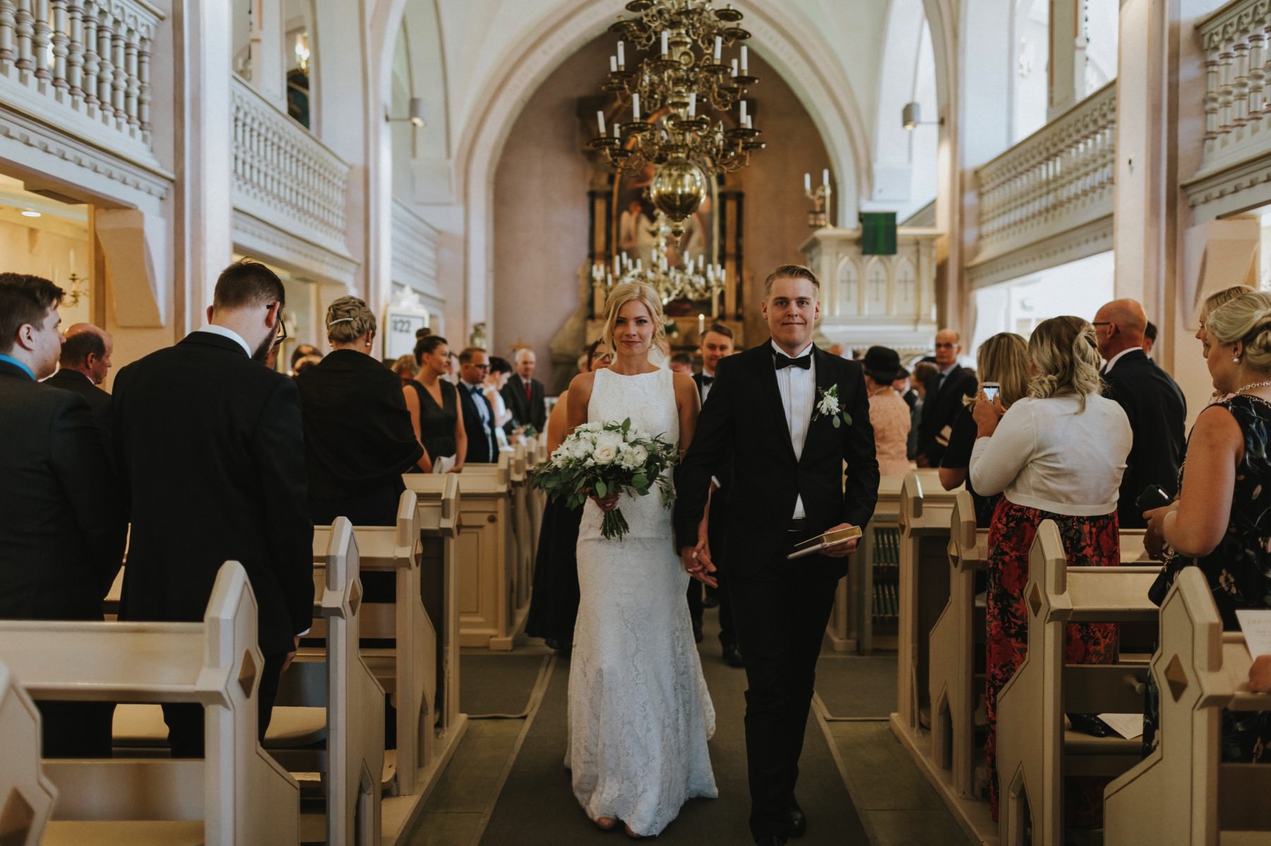 Eura church wedding Finland