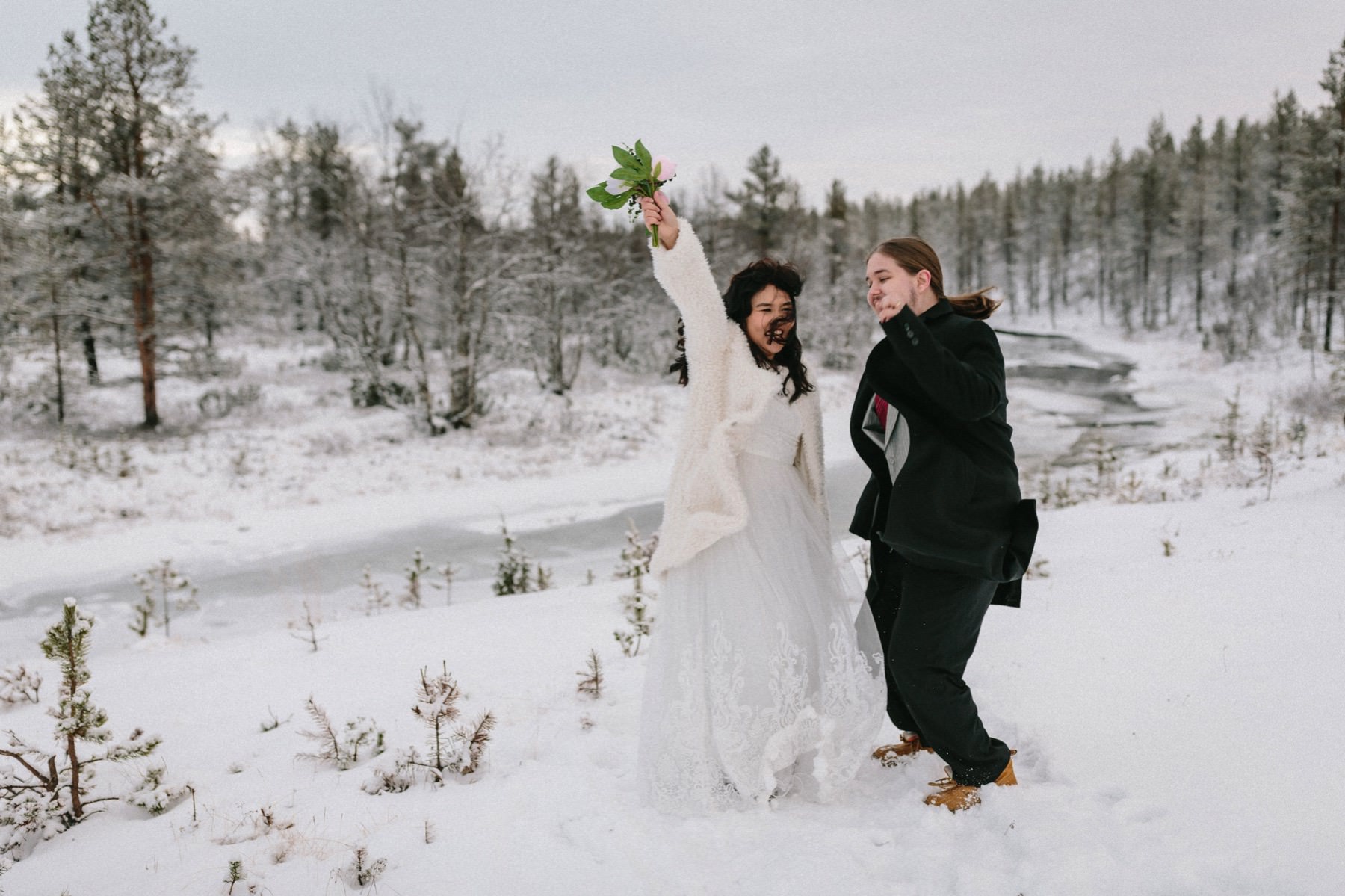 Lapland pre-wedding