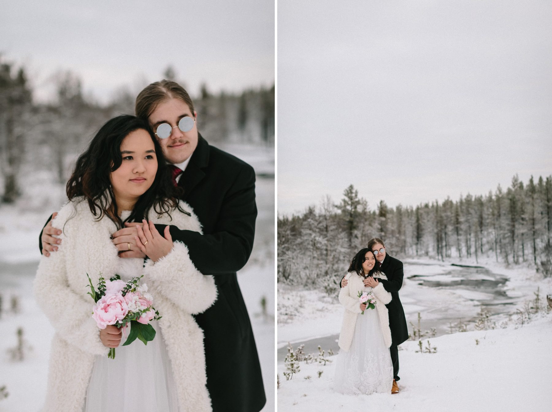 Lapland pre-wedding photographer