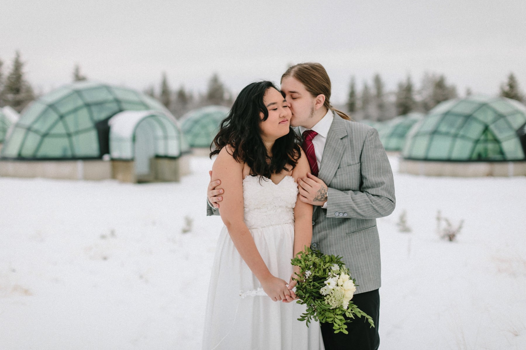 igloo hotel Lapland wedding