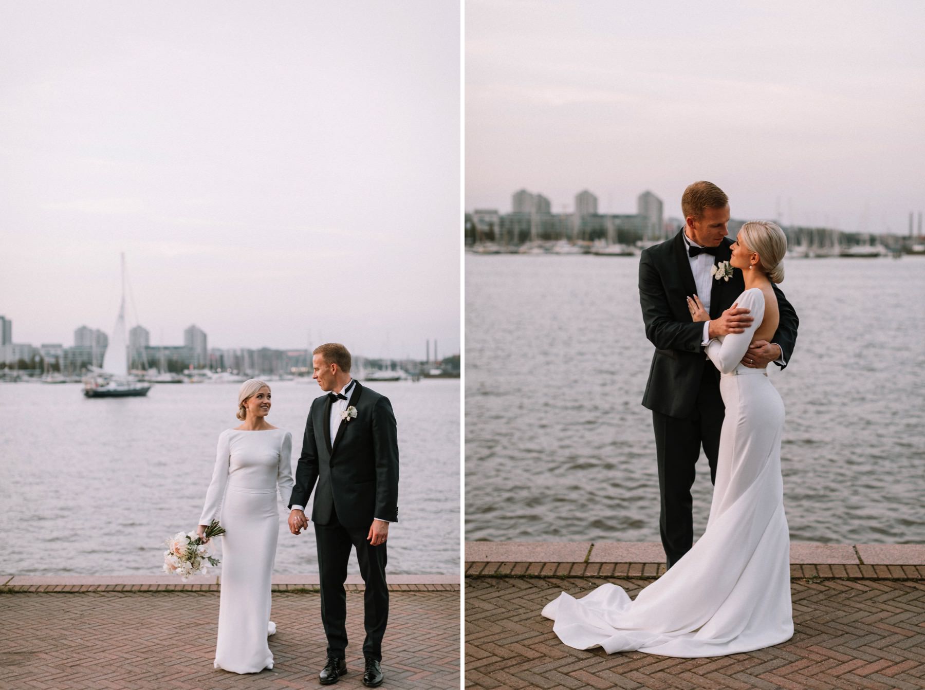 Helsinki wedding by the sea