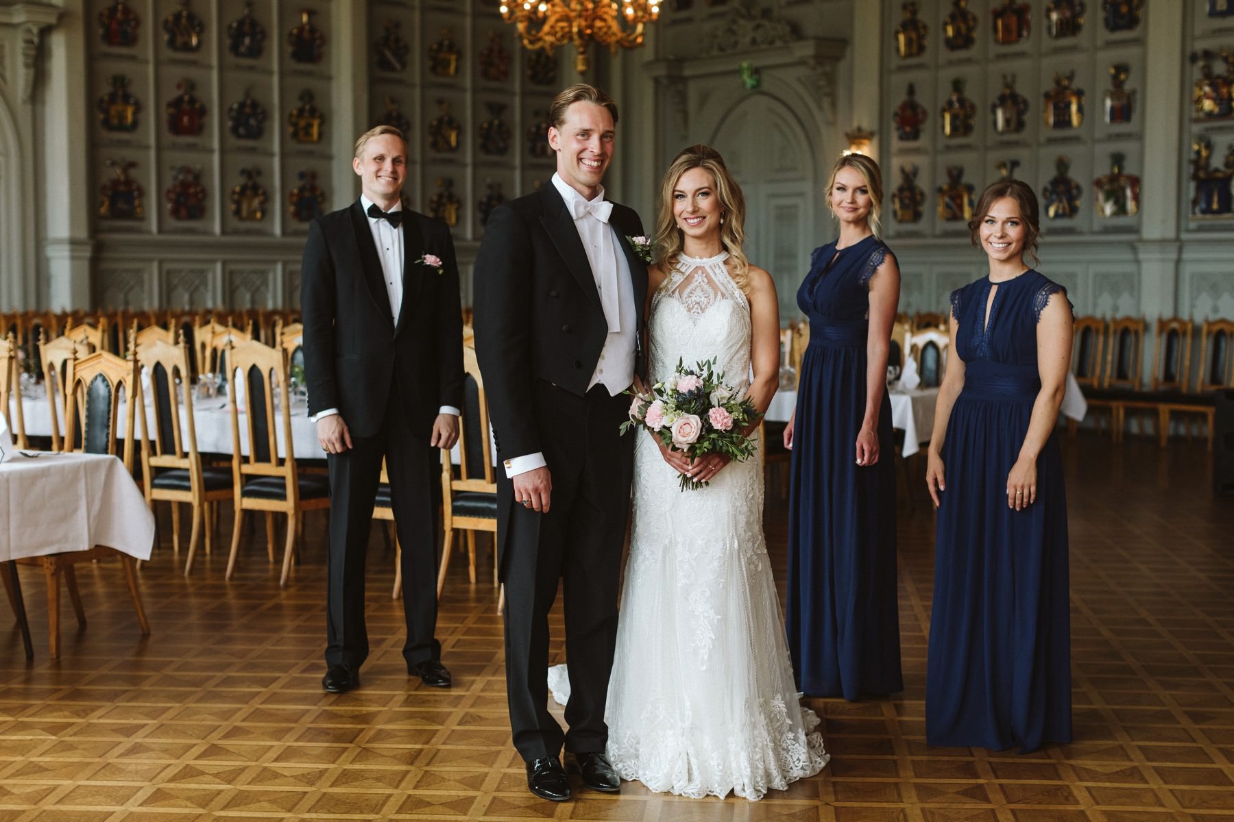 Finnish house of Nobility wedding