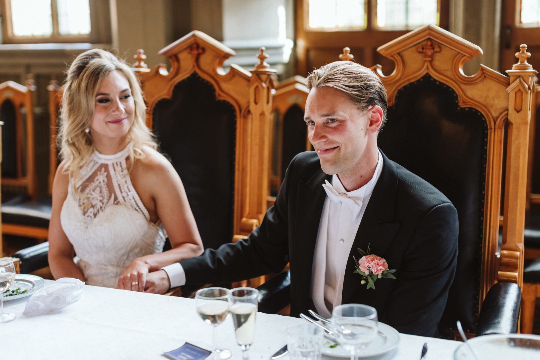 wedding at Helsinki house of Nobility