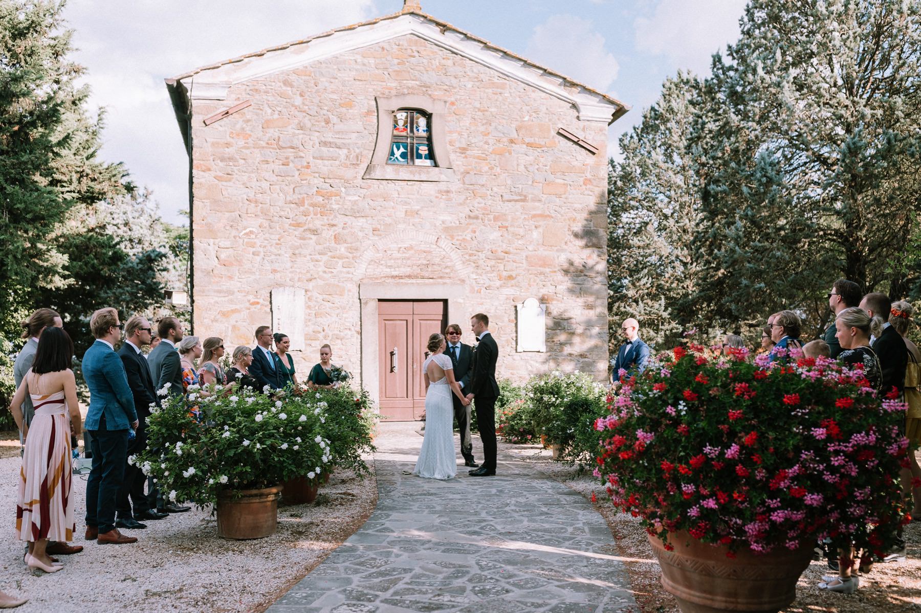 Finnish wedding in Italy