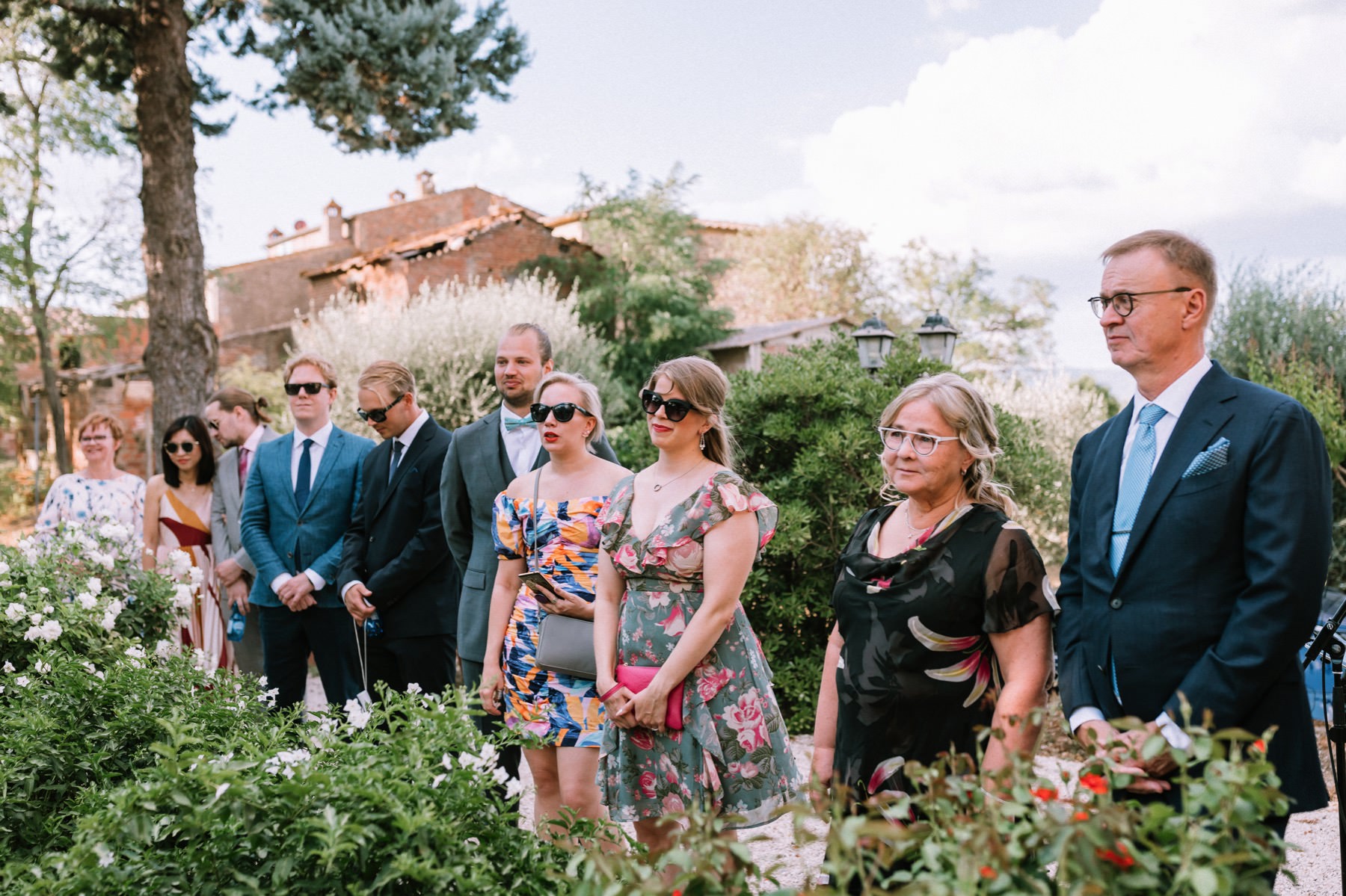 Tuscany wedding ceremony