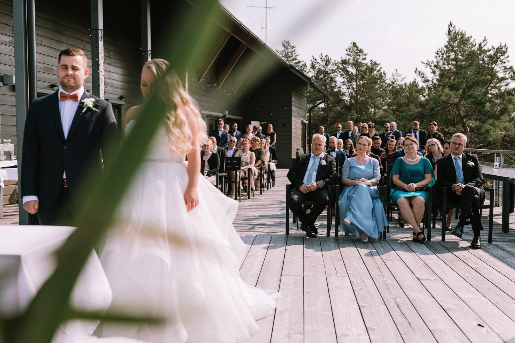 outdoor wedding Finland