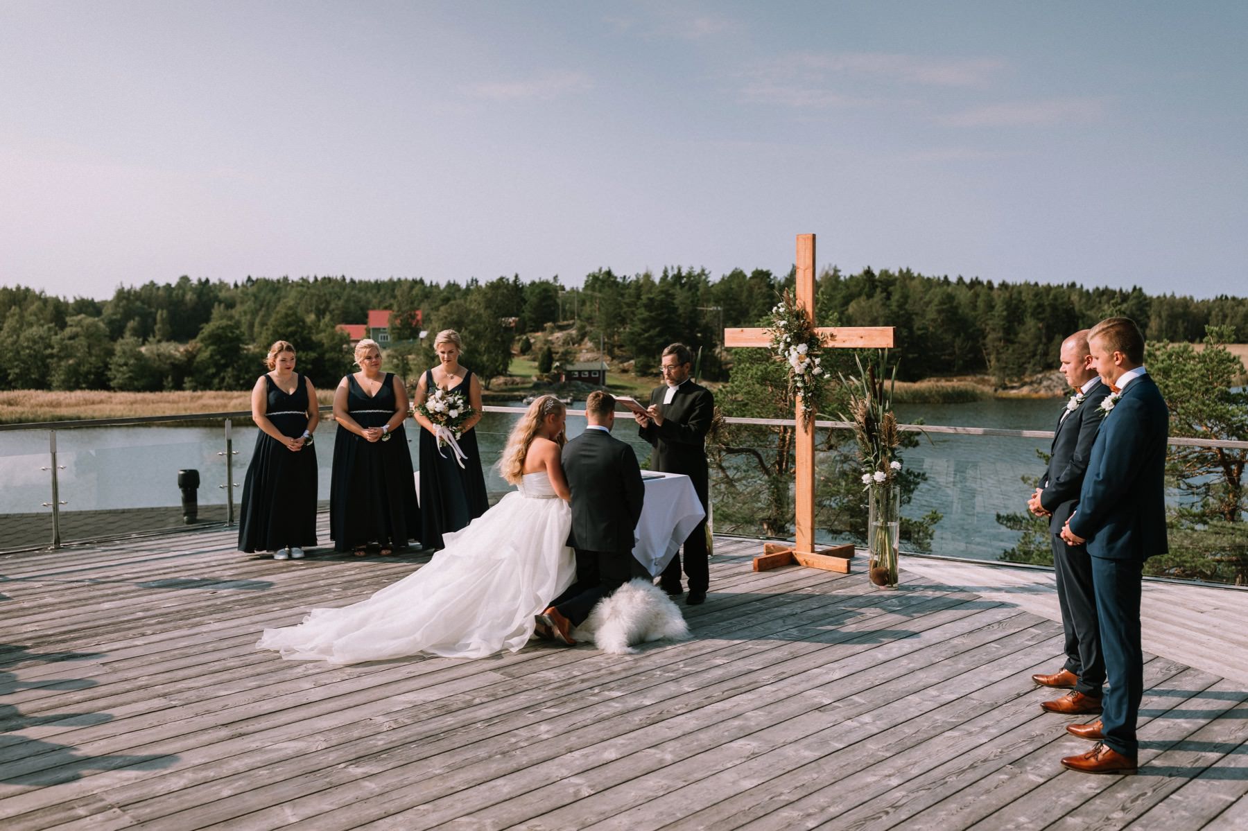 Christ-centered wedding Finland