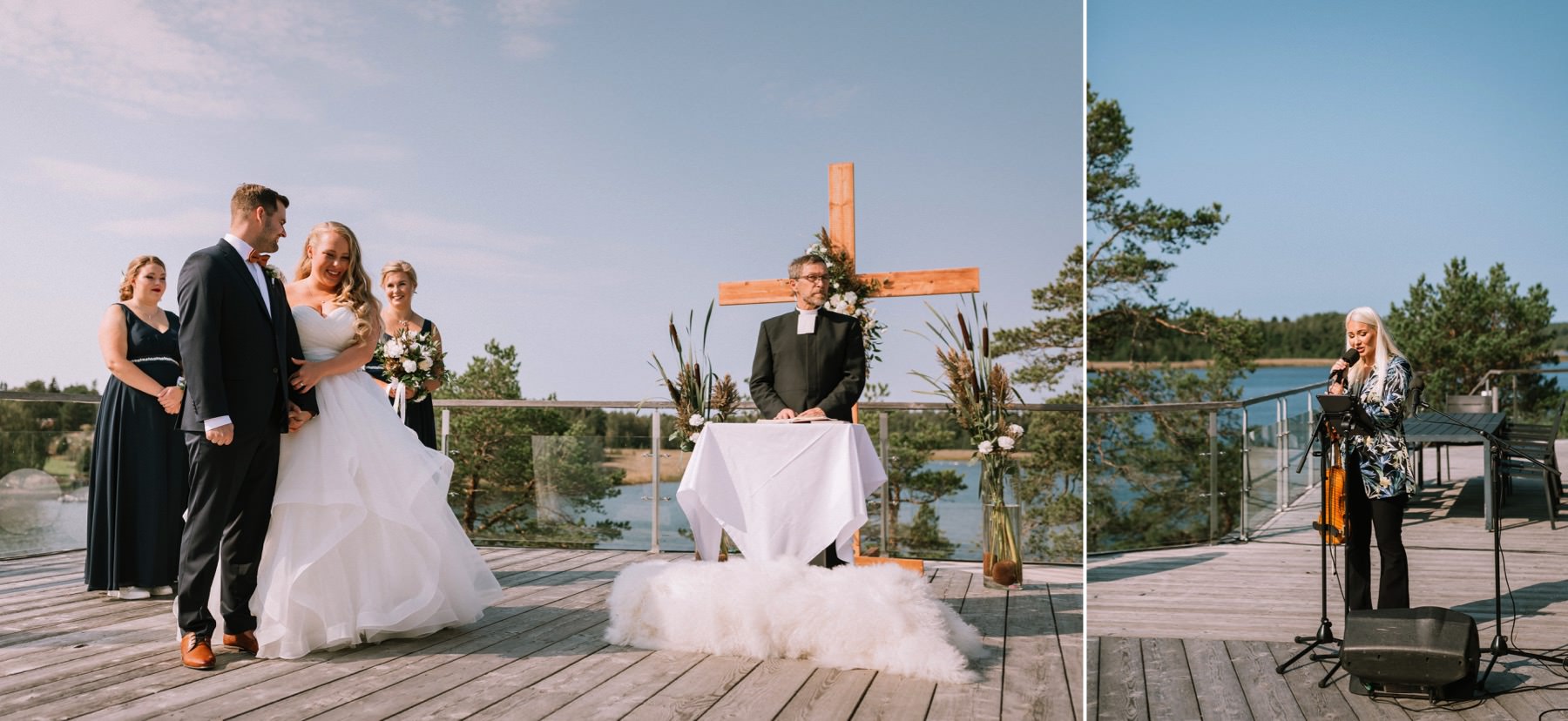 Christ-centered wedding Finland