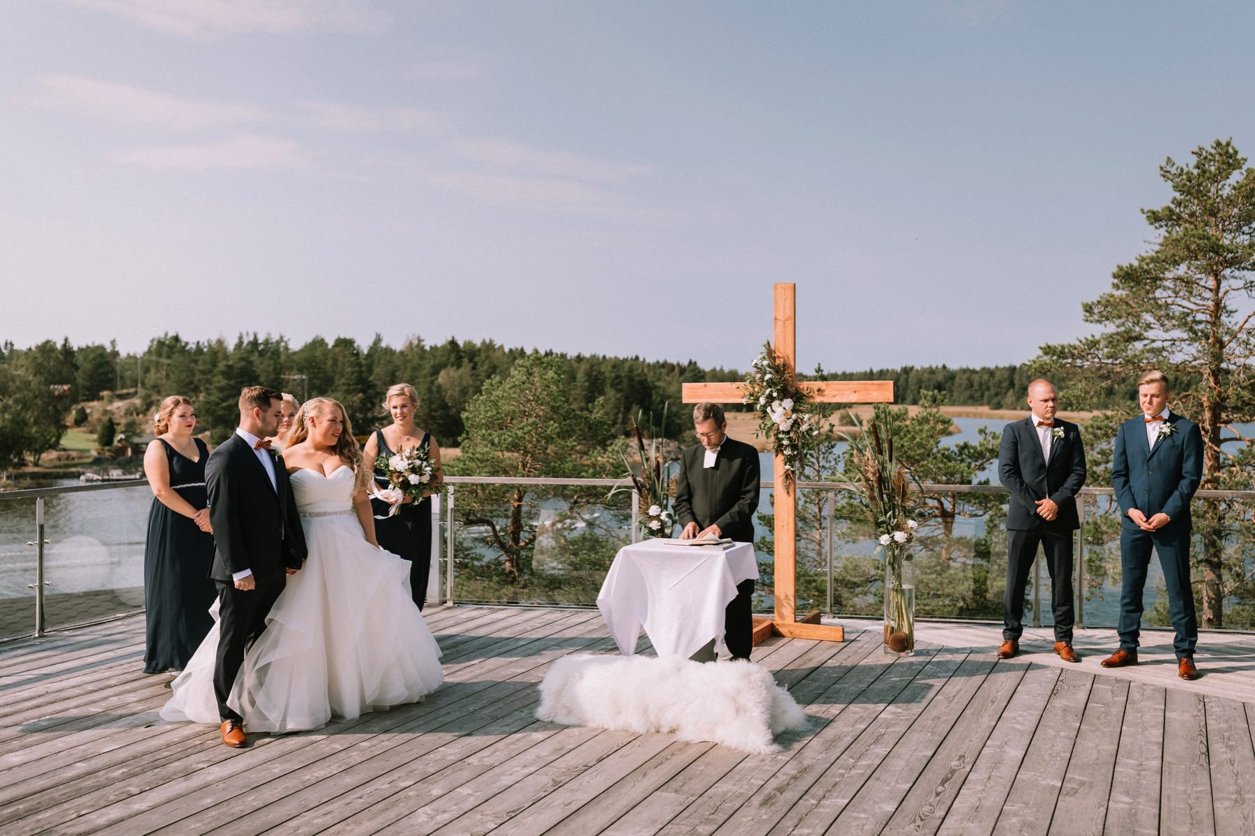 Archipelago wedding Finland
