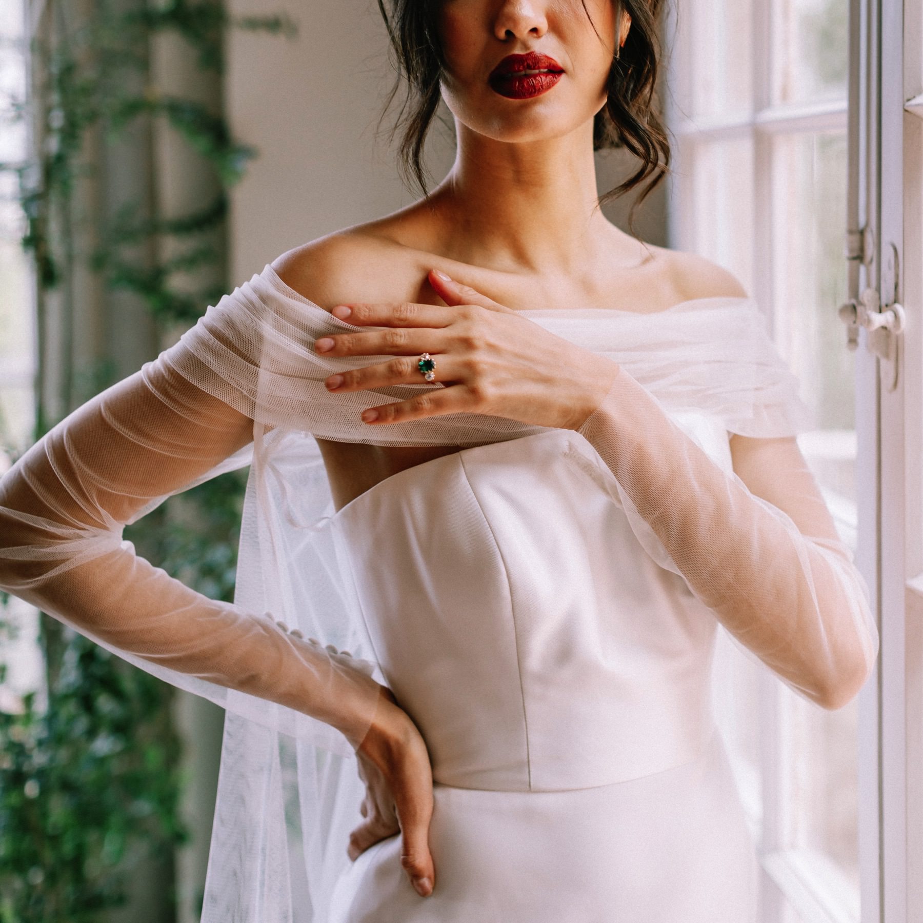 wedding dress designer editorial