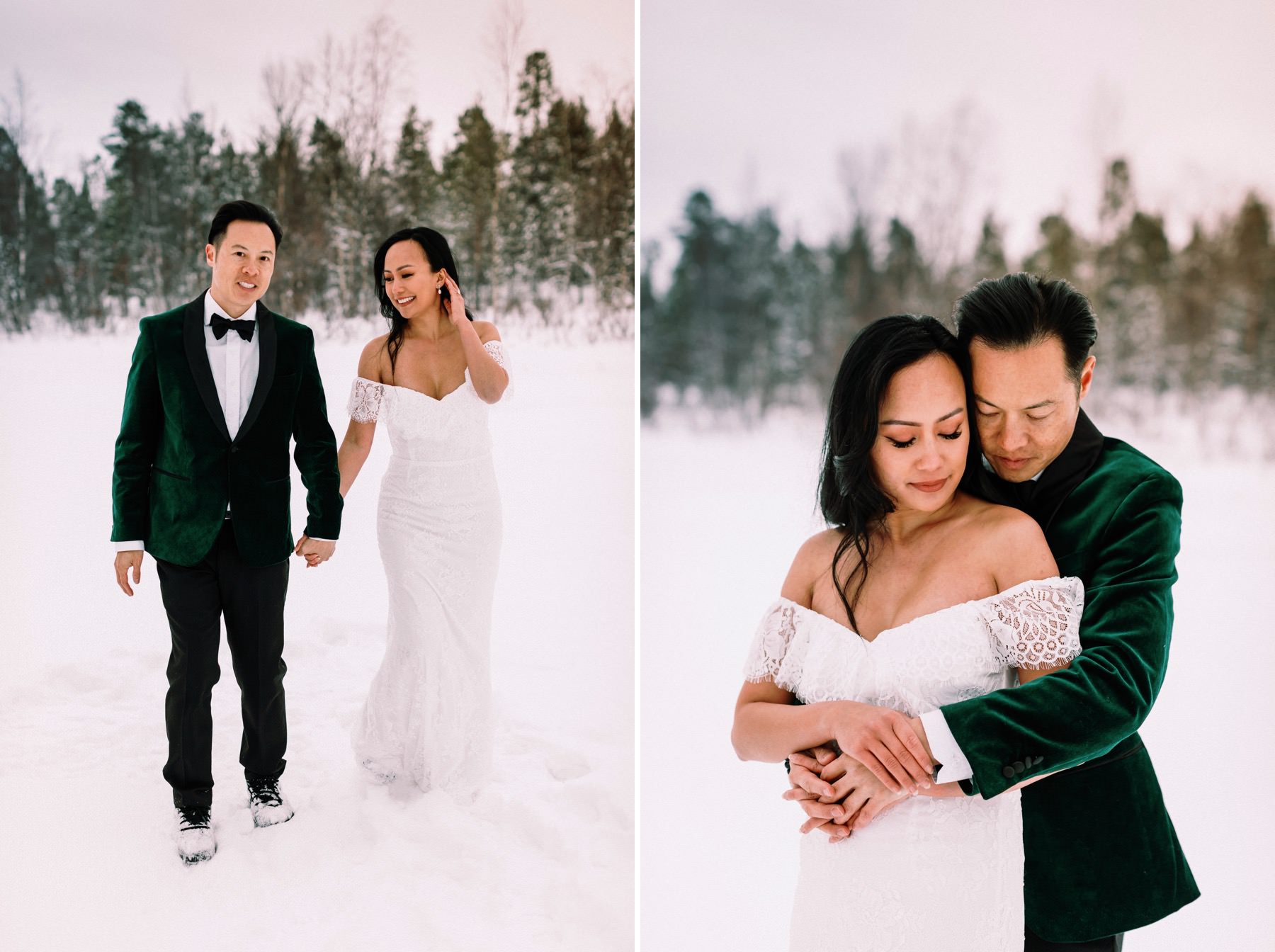 elopement photographer Lapland