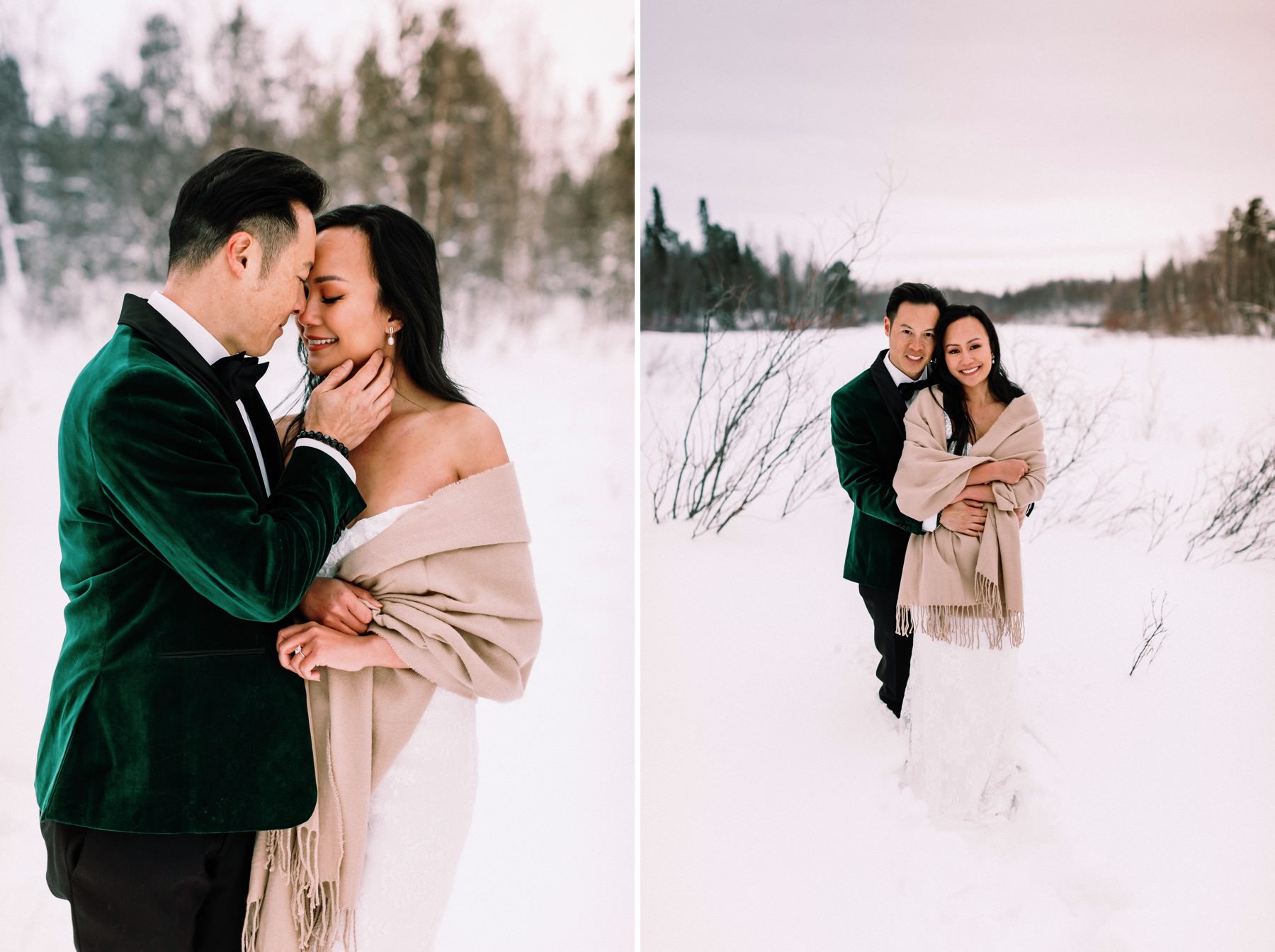 pre wedding photo session Lapland