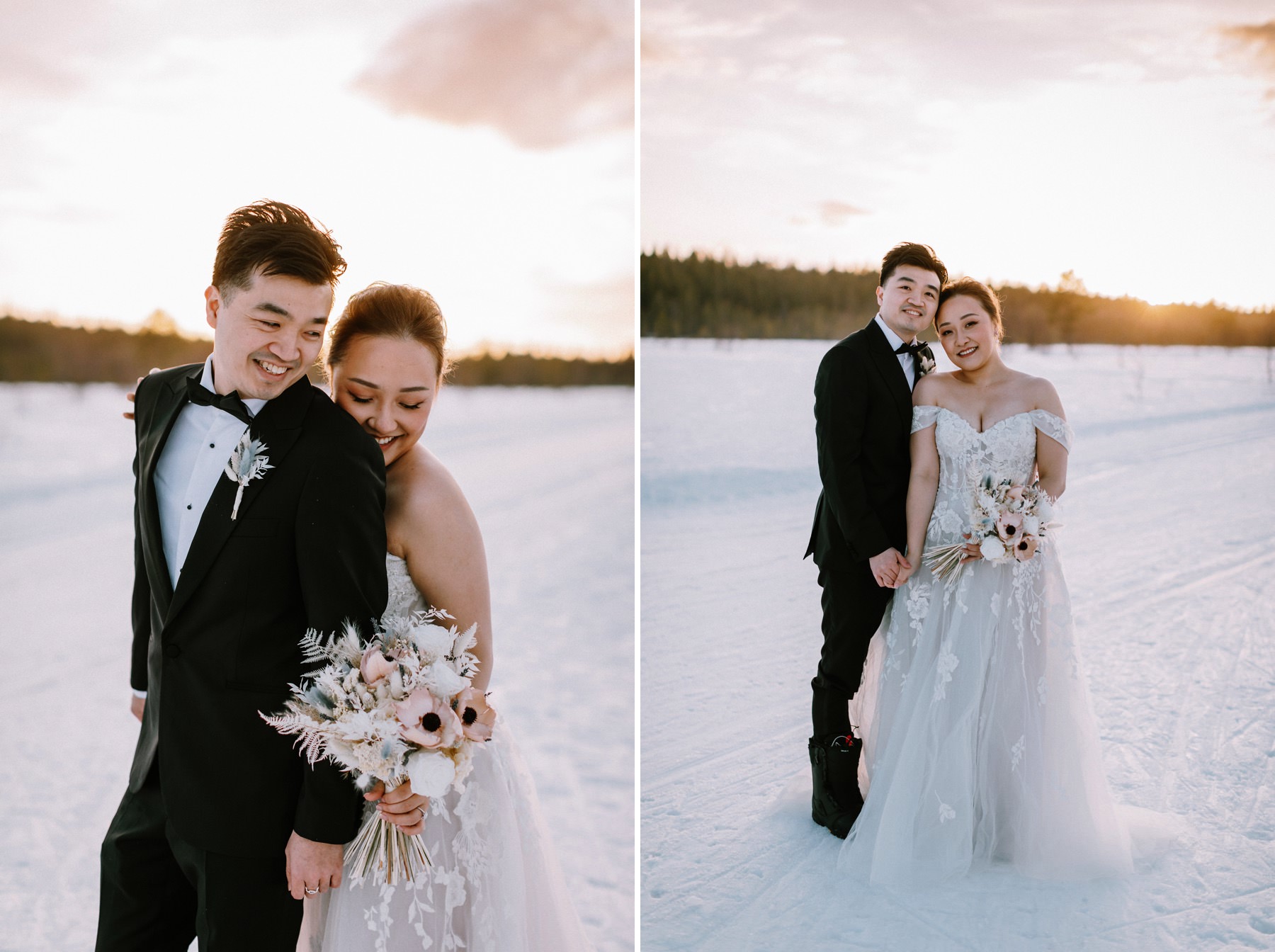 pre wedding photographer Lapland