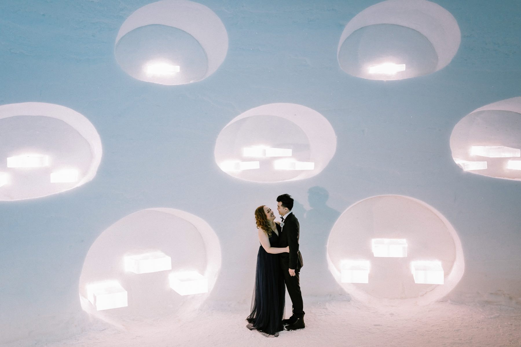 Lapland Hotels Snow Village elopement