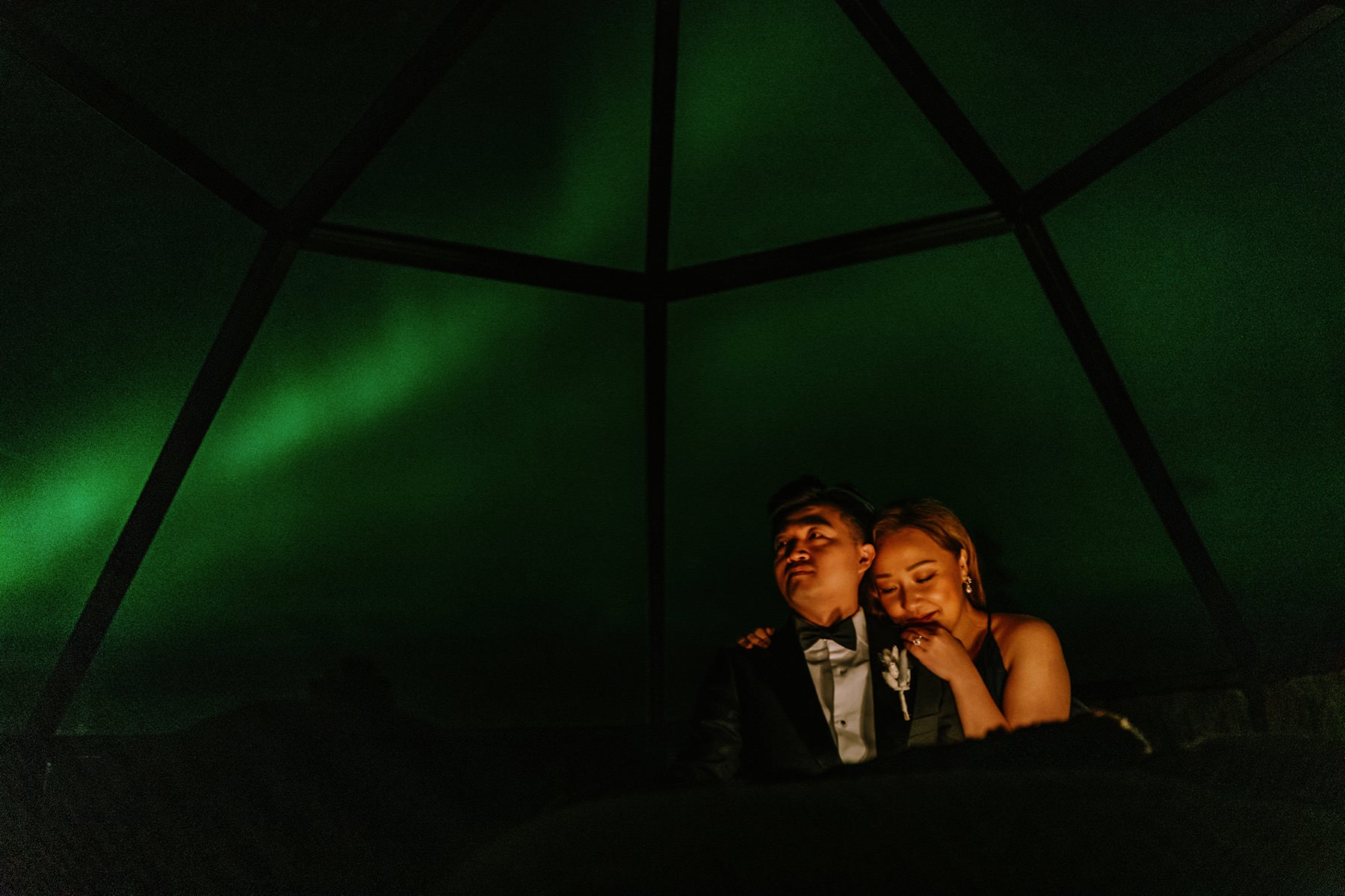 Lapland igloo hotel wedding