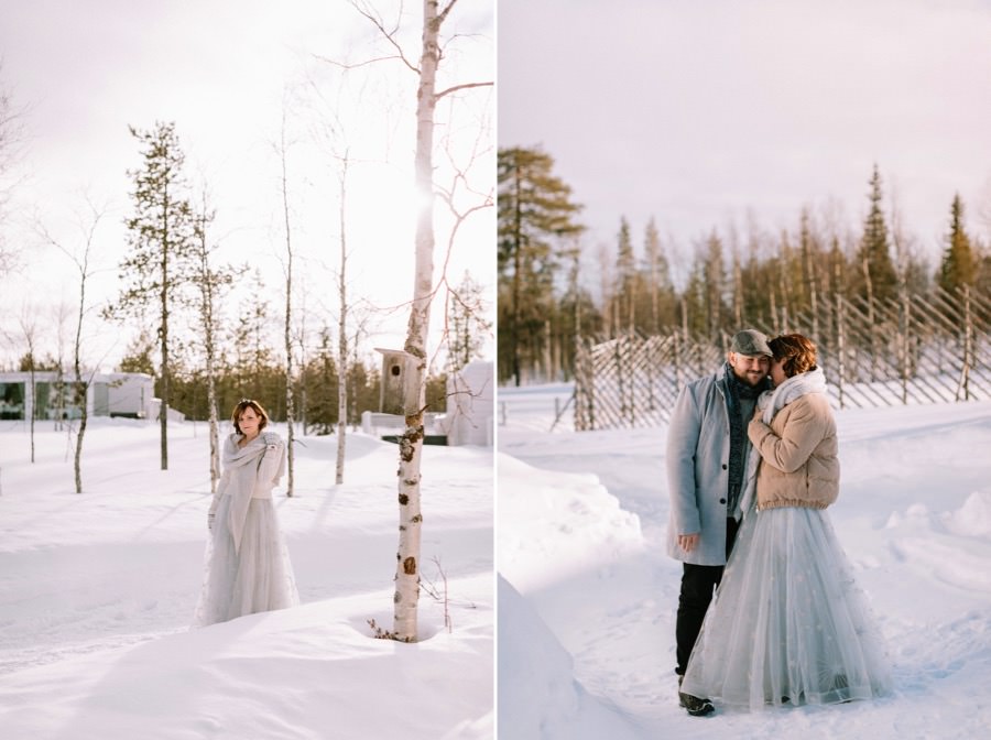 Lapland elopement photographer