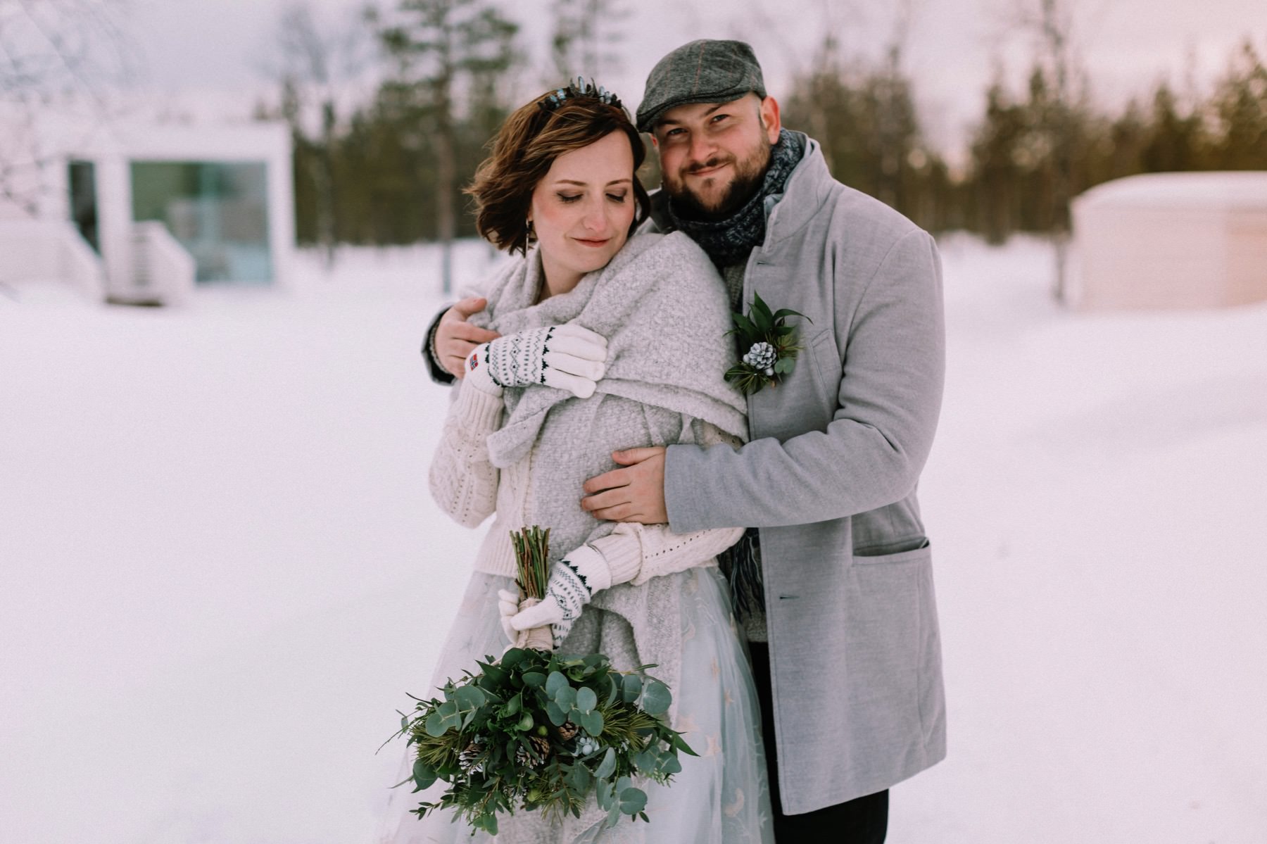 prewedding in Lapland