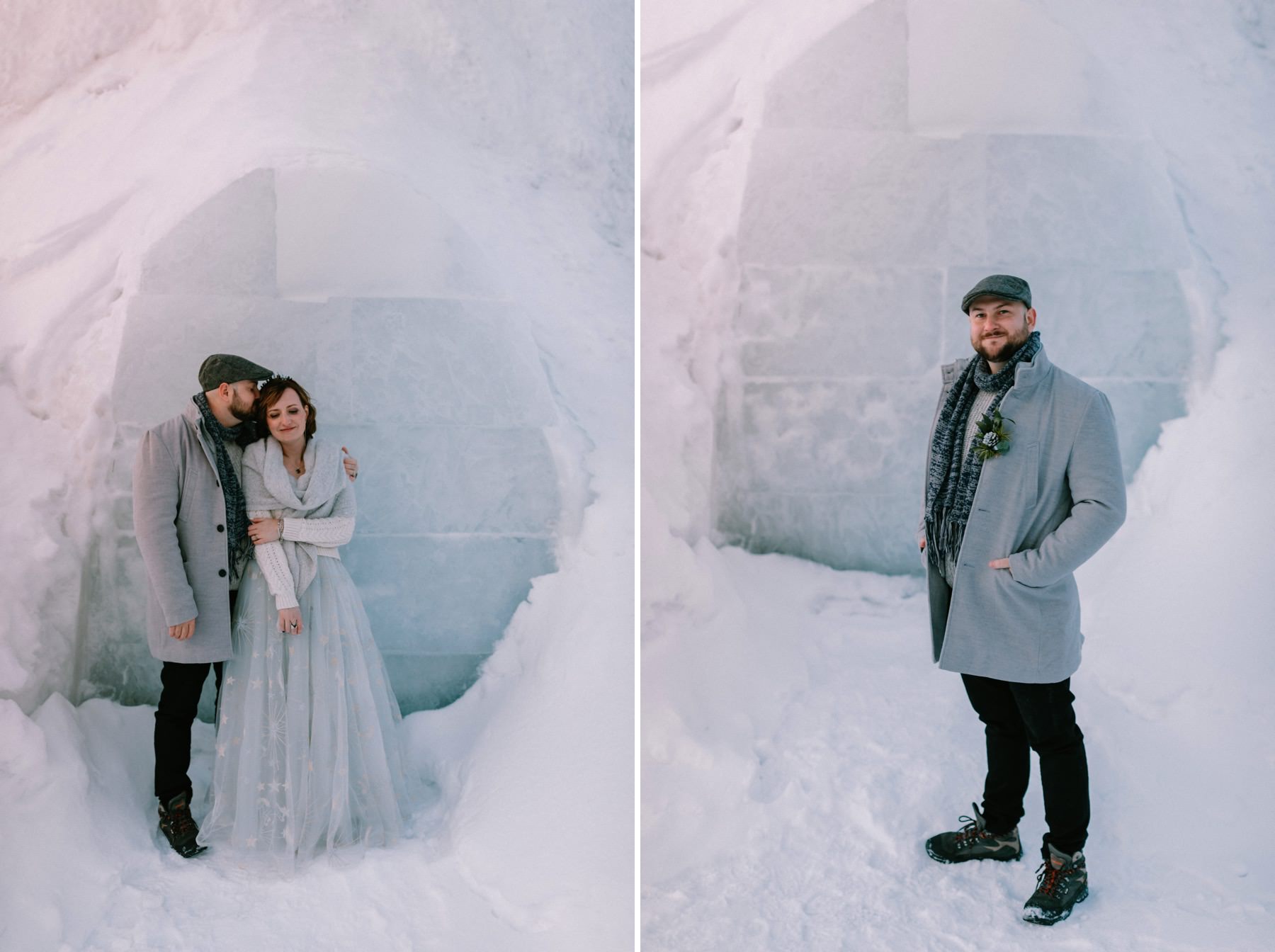snow chapel in Lapland