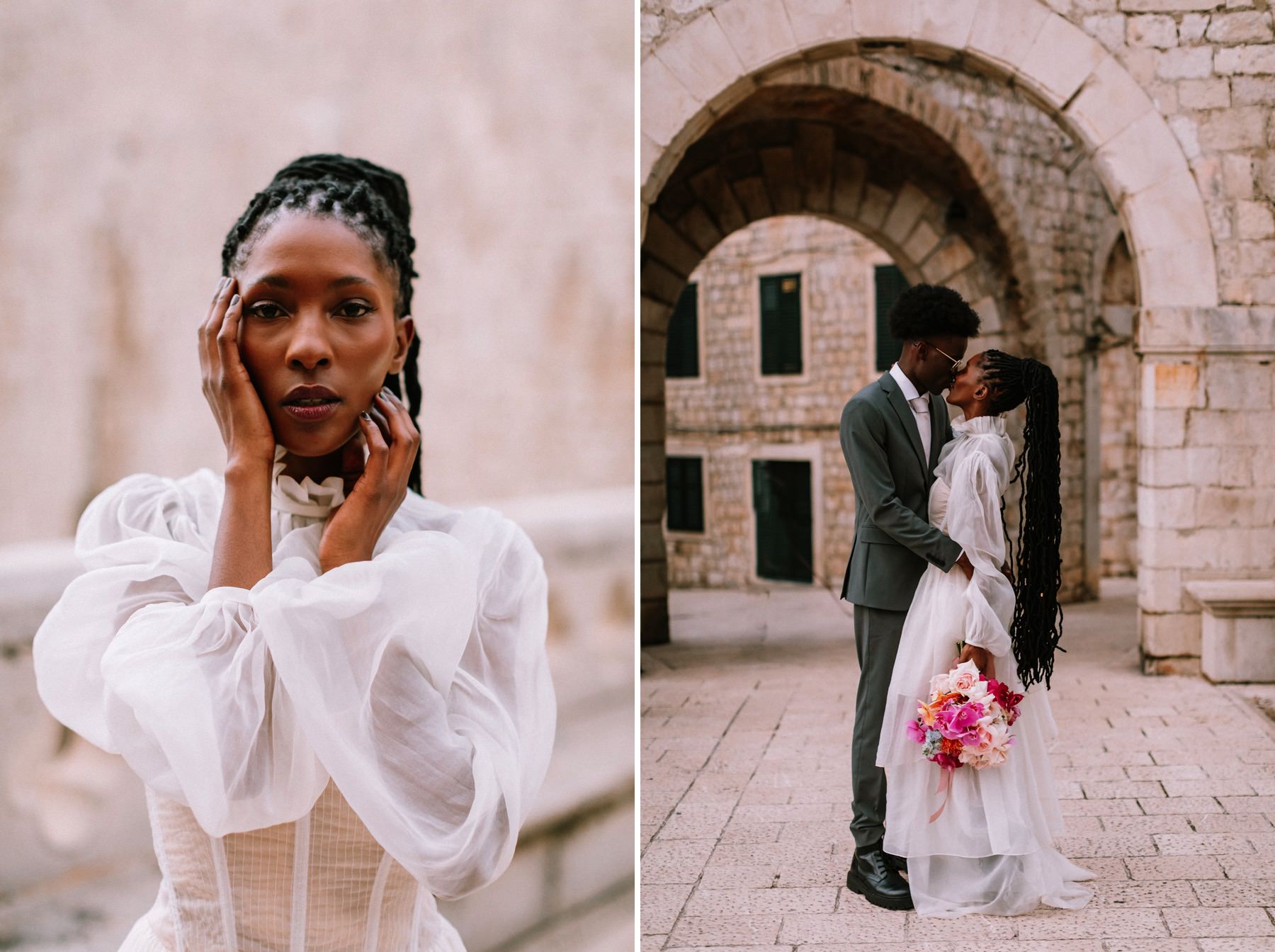Dubrovnik town wedding photographer