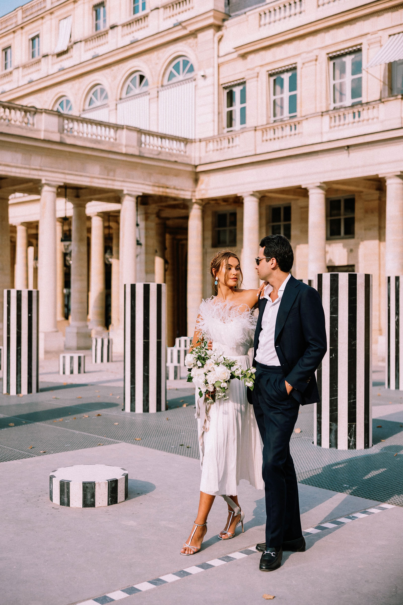Paris elopement Palais Royal
