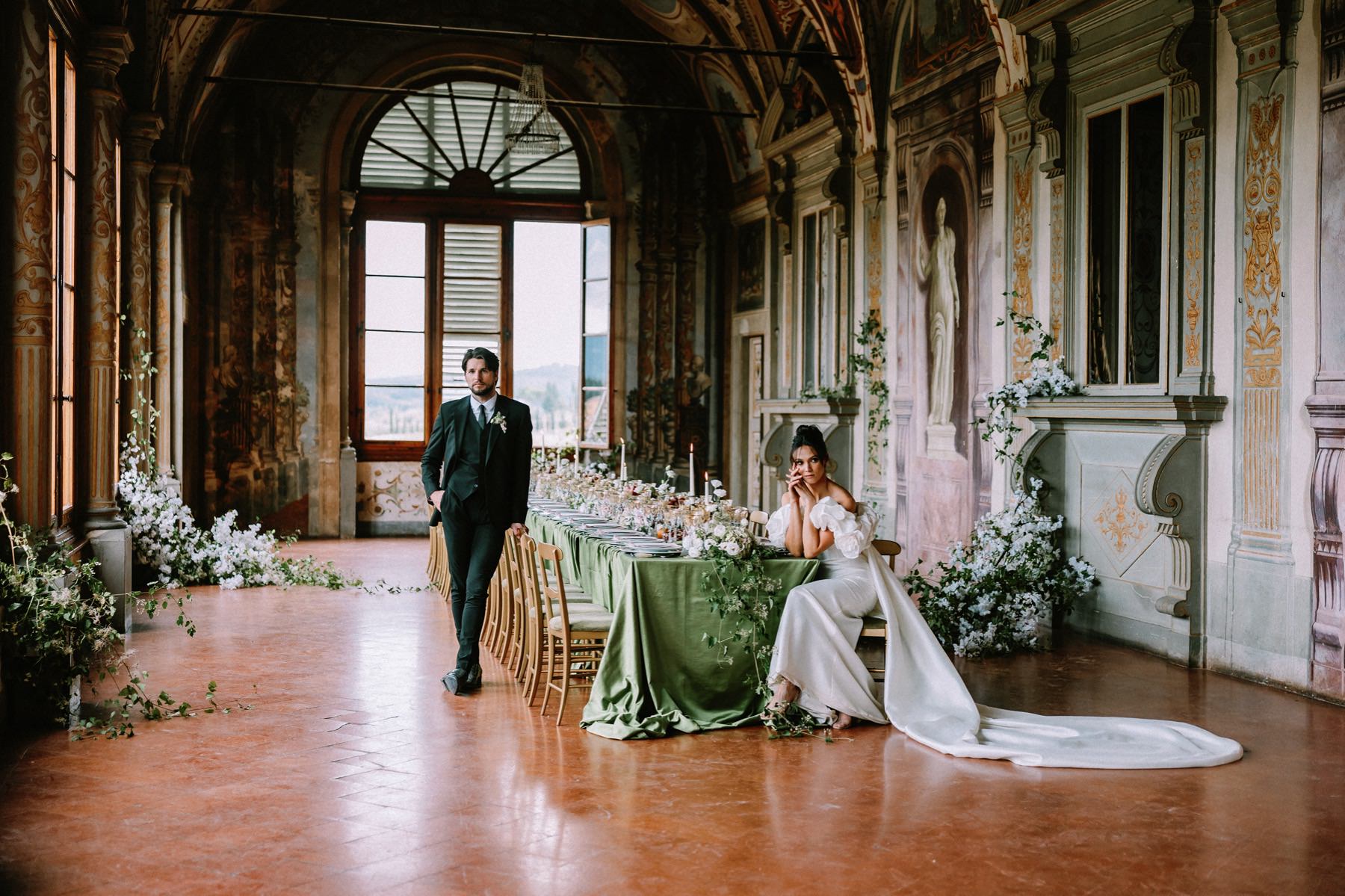 destination wedding Florence villa Corsini