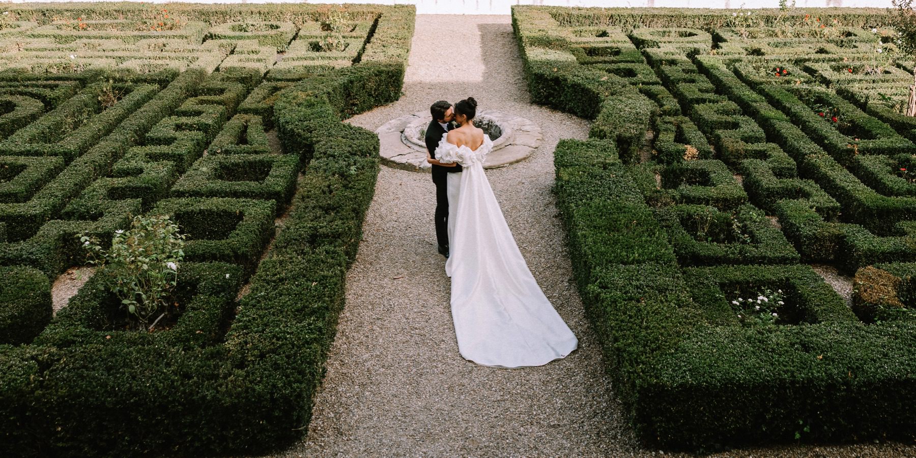 Villa Corsini garden wedding